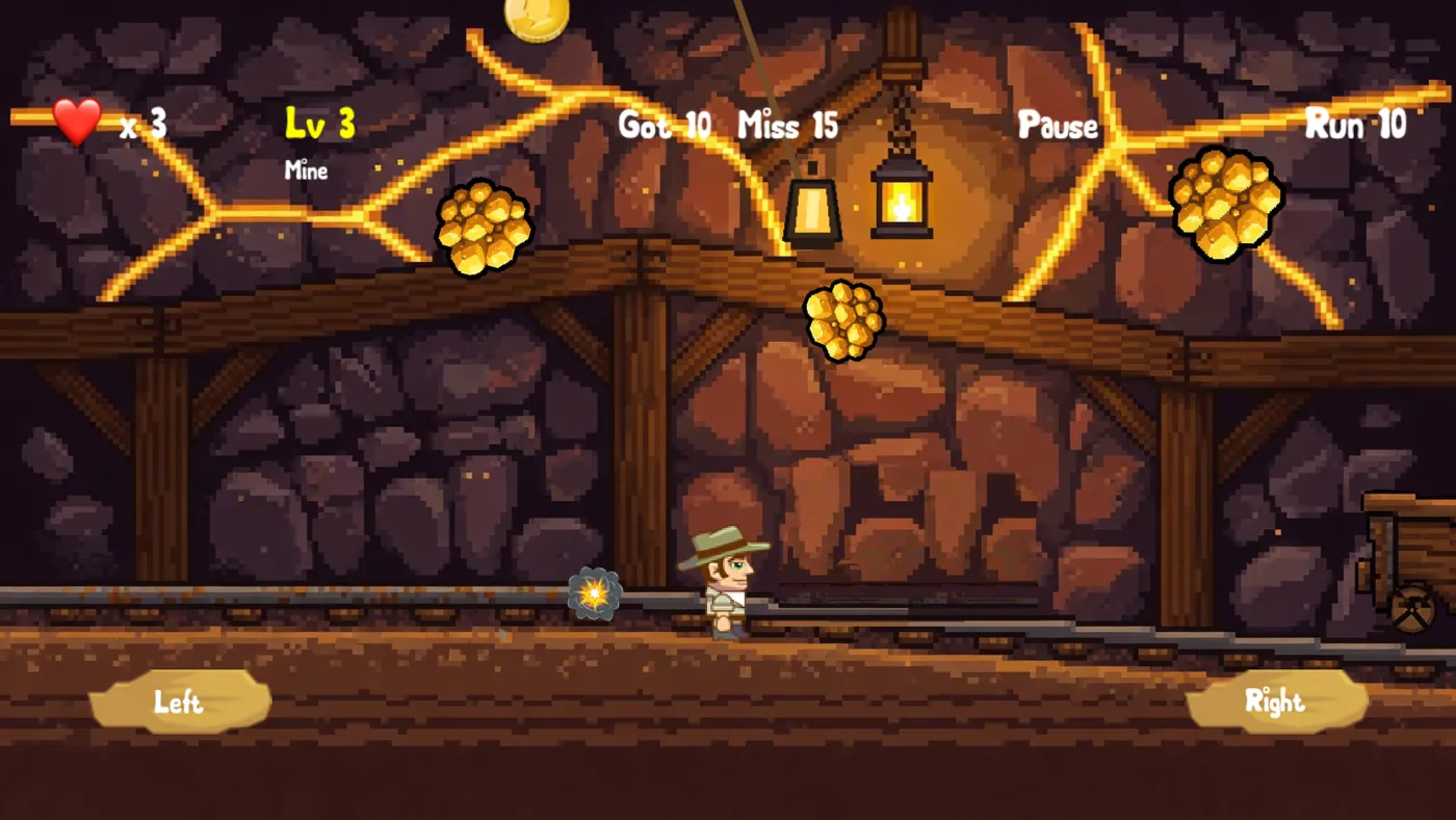 Level 3, the mine